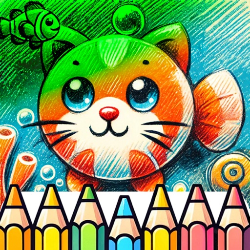 儿童奇妙绘画馆 - 绘画启蒙 图标